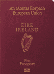 Irish passport image