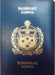 Samoan passport image