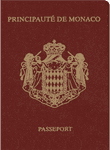 Monรฉgasque passport image