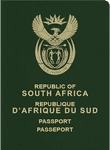 South African passport image