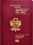 Peruvian passport image