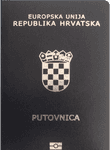 Croatian passport image
