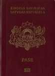 Latvian passport image